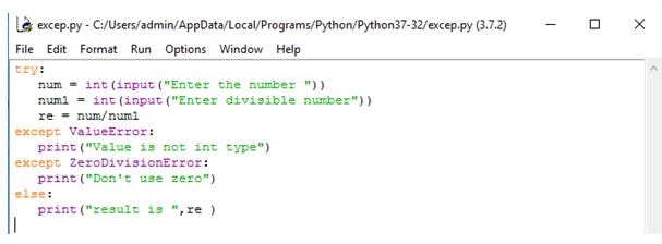 Exception Handling In Python, Exceptions In Python