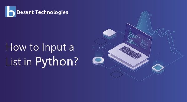 How to input a list in python