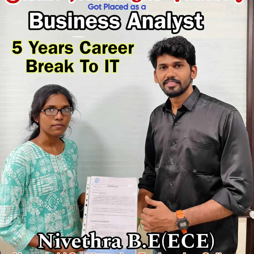 Besant Technologies Placement career break